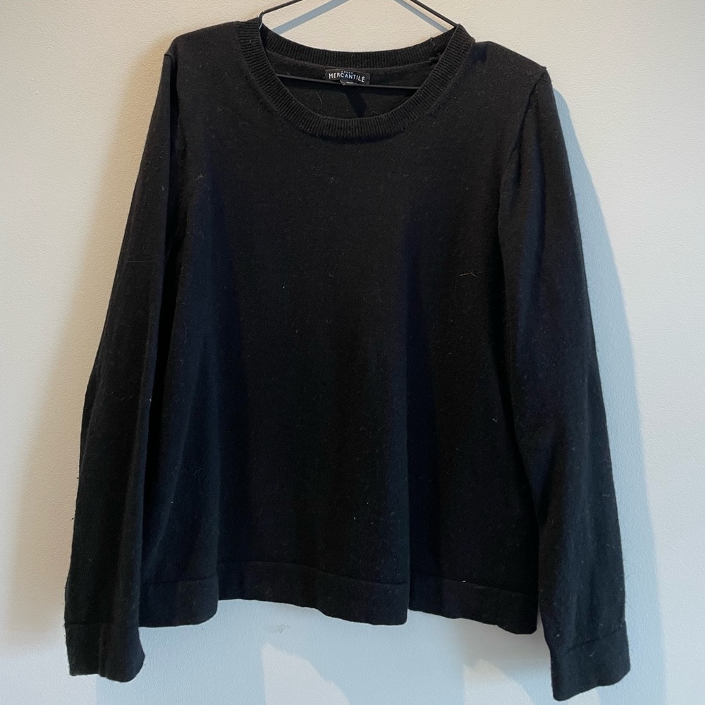J Crew Mercantile wool blend sweater